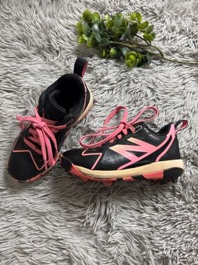 New Balance Kids' Romero Duo V2 Rubber Molded pink and black size 12